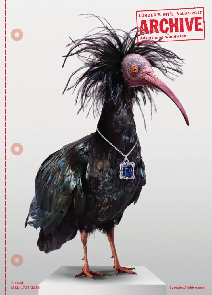 Dead Rare on the cover of Lürzer’s Archive Vol. 04-2017